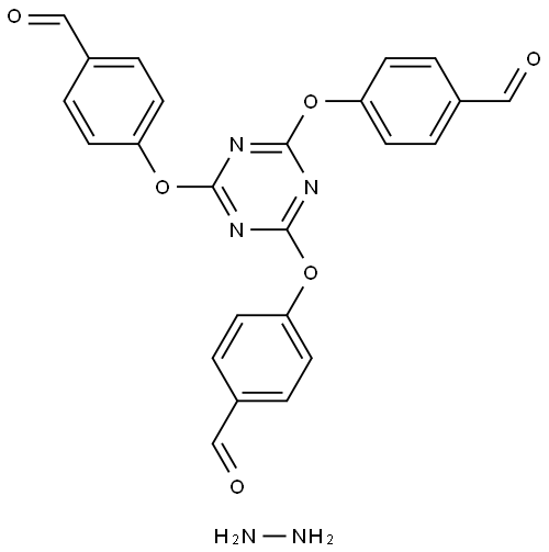 TPT-Azine-COF Structure