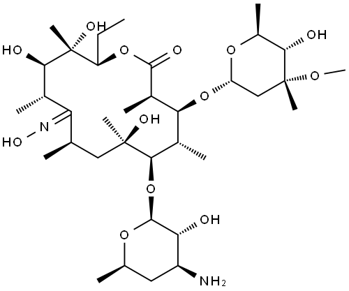 Erythromycin, N,N-didemethyl-, 9-oxime, (9E)- (9CI)|阿奇霉素杂质40