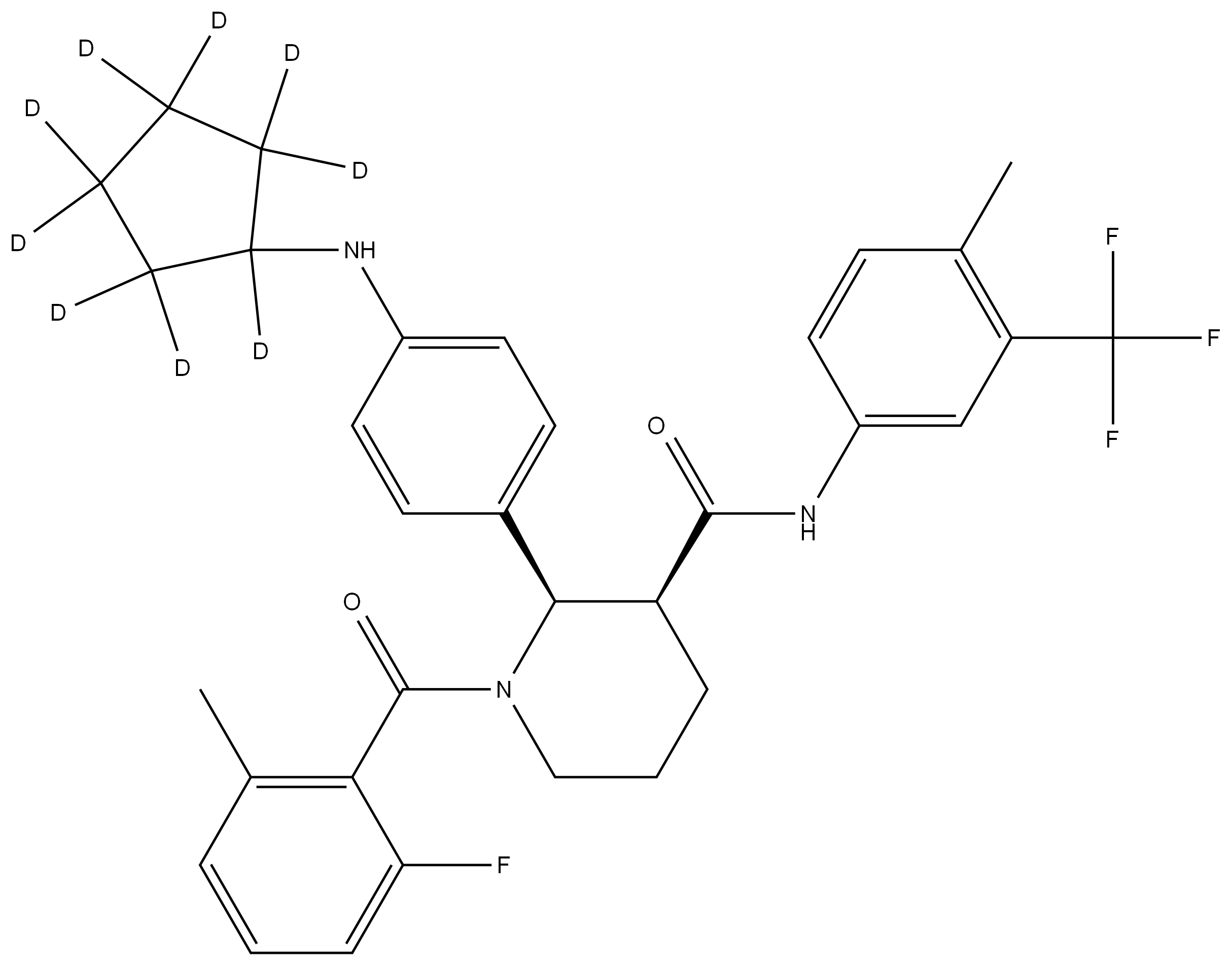 Avacopan D8,2316781-77-6,结构式