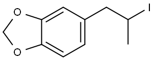 5-(2-Iodopropyl]-1,3-benzodioxole Structure