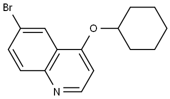 6-Bromo-4-(cyclohexyloxy)quinoline|6-溴-4-(环己基氧基)喹啉