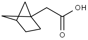 Bicyclo[2.1.1]hexane-1-acetic acid Struktur