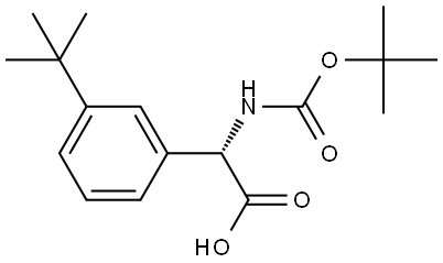 2349845-88-9 (S)-2-((叔丁氧基羰基)氨基)-2-(3-(叔丁基)苯基)乙酸