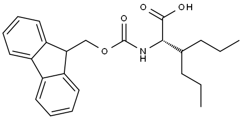 N-Fmoc-3-propyl-L-norleucine Struktur