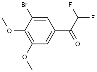 2352610-70-7 1-(3-bromo-4,5-dimethoxyphenyl)-2,2-difluoroethanone