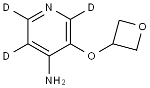 3-(oxetan-3-yloxy)pyridin-2,5,6-d3-4-amine|
