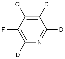4-chloro-3-fluoropyridine-2,5,6-d3|