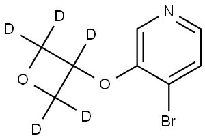 4-bromo-3-((oxetan-3-yl-d5)oxy)pyridine|