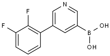 B-[5-(2,3-Difluorophenyl)-3-pyridinyl]boronic acid,2364586-61-6,结构式