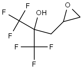 1,1,1,3,3,3-hexafluoro-2-(oxiran-2-ylmethyl)propan-2-ol,2368208-72-2,结构式