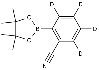 2-(4,4,5,5-tetramethyl-1,3,2-dioxaborolan-2-yl)benzonitrile-3,4,5,6-d4|