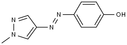 2378125-27-8 (E)-4-((1-methyl-1H-pyrazol-4-yl)diazenyl)phenol