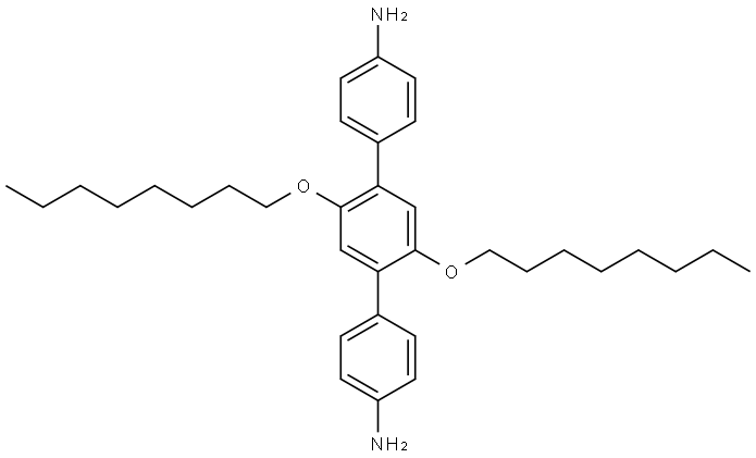 2',5'-bis(octyloxy)-[1,1':4',1''-terphenyl]-4,4''-diamine