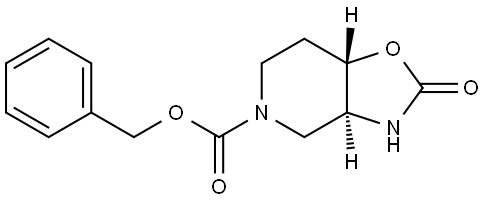 (3AS,7AS)-2-氧代六氢恶唑并[4,5-C]吡啶-5(4H)-甲酸苄酯, 2381576-68-5, 结构式