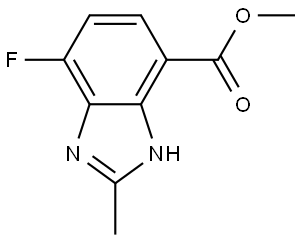 Methyl 7-fluoro-2-methyl-1H-benzimidazole-4-carboxylate|7-氟-2-甲基-1H-苯并咪唑-4-羧酸甲酯