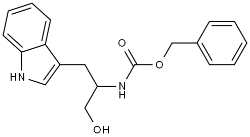 N-Cbz-DL-Tryptophanol Struktur