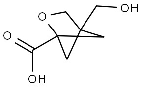 4-(羟甲基)-2-苯杂双环[2.1.1]己烷-1-羧酸, 2385555-66-6, 结构式