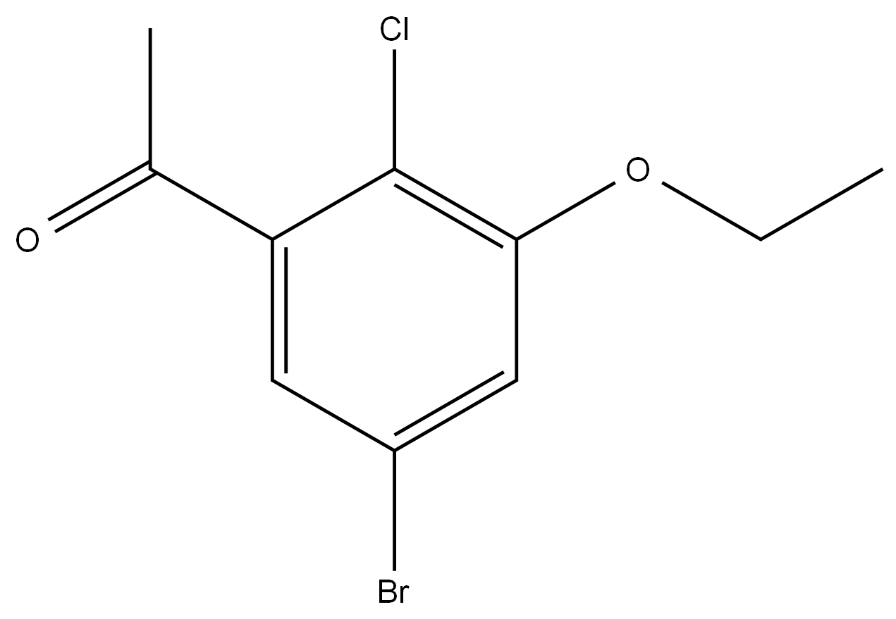 2385913-17-5 1-(5-Bromo-2-chloro-3-ethoxyphenyl)ethanone