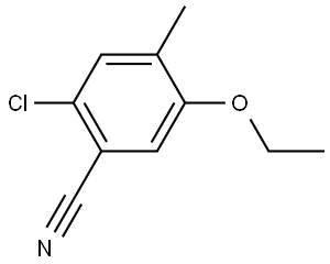2-Chloro-5-ethoxy-4-methylbenzonitrile|