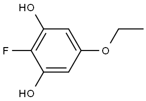 5-Ethoxy-2-fluoro-1,3-benzenediol,2386727-75-7,结构式