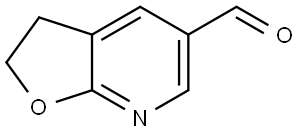 2,3-dihydrofuro[2,3-b]pyridine-5-carbaldehyde Structure