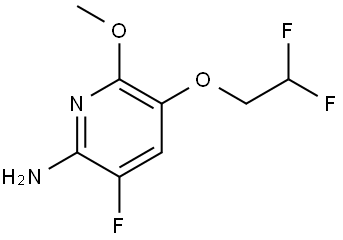 5-(2,2-Bifluoroethoxy)-3-fluoro-6-methoxypyridin-2-amine|5-(2,2-二氟乙氧基)-3-氟-6-甲氧基吡啶-2-胺