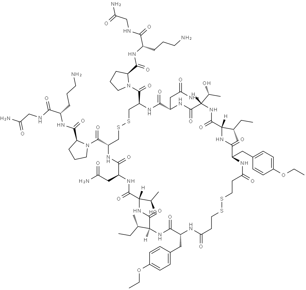 Atosiban Impurity 1 Struktur