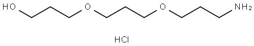 1-Propanol, 3-[3-(3-aminopropoxy)propoxy]-, hydrochloride (1:1) Struktur