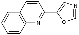 5-(quinolin-2-yl)oxazole Structure