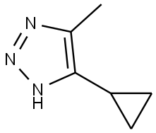 5-cyclopropyl-4-methyl-1H-1,2,3-triazole|
