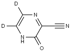 2460501-48-6 3-oxo-3,4-dihydropyrazine-2-carbonitrile-5,6-d2