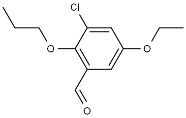 2468513-13-3 3-Chloro-5-ethoxy-2-propoxybenzaldehyde