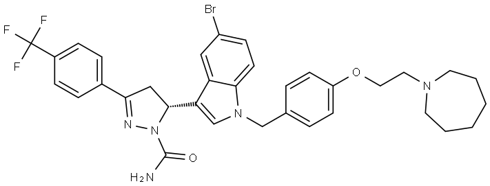 (R)-JAK2/STAT3-IN-10a|(R)-JAK2/STAT3 抑制剂 10A