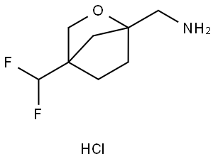 (4-(Difluoromethyl)-2-oxabicyclo[2.2.1]heptan-1-yl)methanamine hydrochloride|(4-(二氟甲基)-2-氧杂双环[2.2.1]庚烷-1-基)甲胺盐酸盐