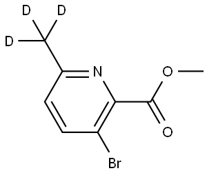 Methyl 3-bromo-6-methyl-5,6-dihydropyridine-2-carboxylate-d3|3-溴-6-甲基-5,6-二氢吡啶-2-羧酸甲酯-D3