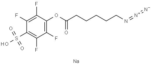 6-Azidohexanoic acid STP ester Struktur