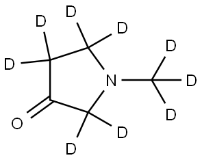 1-(methyl-d3)pyrrolidin-3-one-2,2,4,4,5,5-d6|