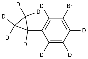 2600399-67-3 1-bromo-3-(cyclopropyl-d5)benzene-2,4,5,6-d4