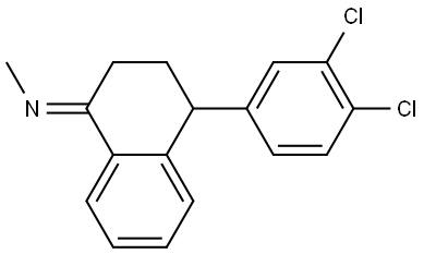Methanamine, N-[4-(3,4-dichlorophenyl)-3,4-dihydro-1(2H)-naphthalenylidene]-, [N(E)]-