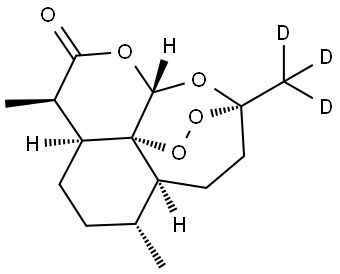 Artemisinin 13CD3 Structure