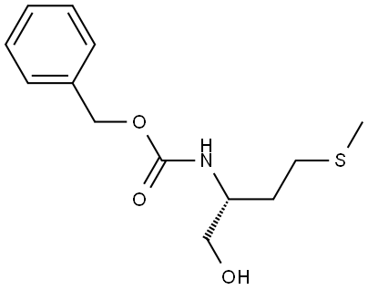 N-Cbz-D-Methioninol Struktur