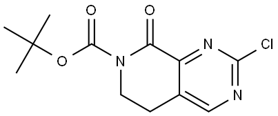 tert-butyl 2-chloro-8-oxo-5,6-dihydropyrido[3,4-d]pyrimidine-7-carboxylate|