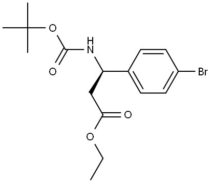 2679927-65-0 (R)-3-(4-溴苯基)-3-((叔丁氧羰基)氨基)丙酸乙酯