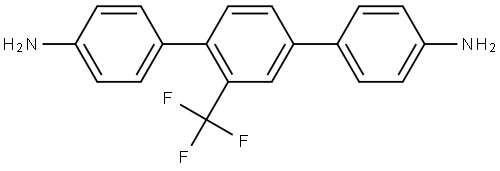 2'-(trifluoromethyl)-[1,1':4',1''-terphenyl]-4,4''-diamine 结构式