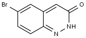 6-Bromocinnolin-3(2H)-one Structure