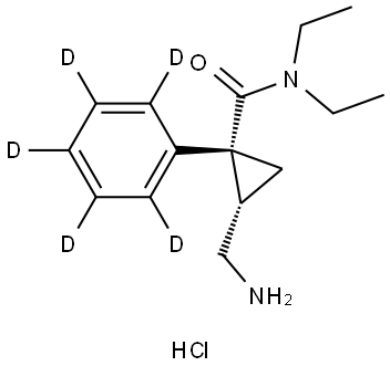 Milnacipran-d5 HCl Struktur