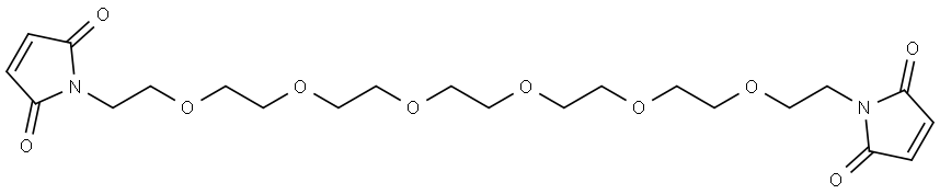 Mal-PEG6-Mal Struktur