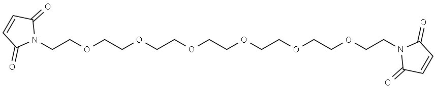 Mal-PEG6-Mal Structure