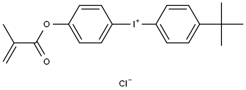 (4-(tert-butyl)phenyl)(4-(methacryloyloxy)phenyl)iodonium chloride|(4-(叔丁基)苯基)(4-(甲基丙烯酰氧基)苯基)氯化碘