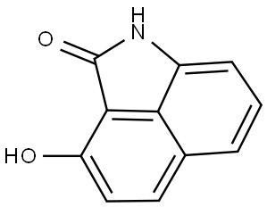 3-Hydroxybenz[cd]indol-2(1H)-one Structure